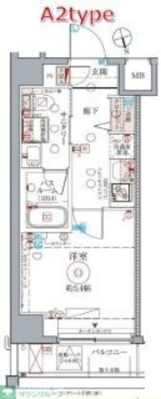 クレヴィスタ高円寺の物件間取画像